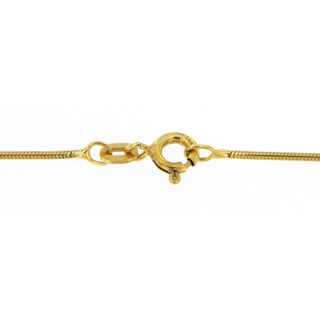 Collierkette Schlange 333/- Gelbgold 40cm